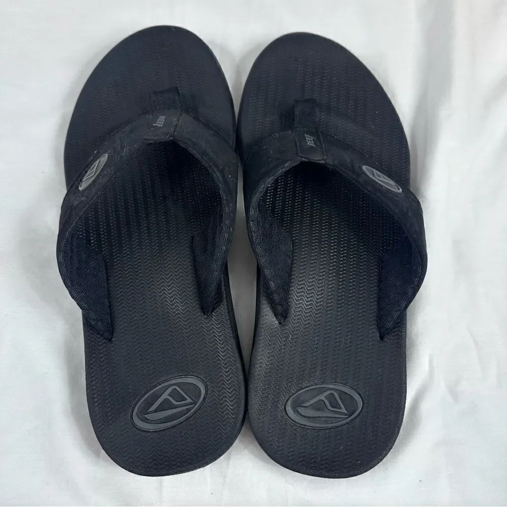 Gently worn Reef Men's Phantom Speed Logo Flip Flop, Brown, 9 M US